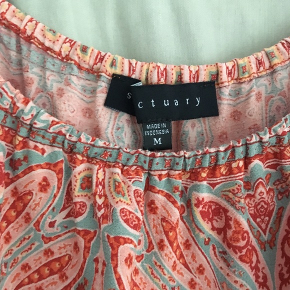 Sanctuary off-the-shoulder top SIZE M - Picture 5 of 5